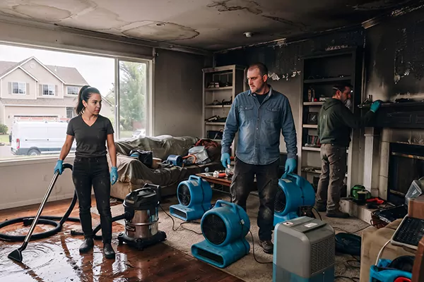 Smoke and Water Damage Restoration Rialto