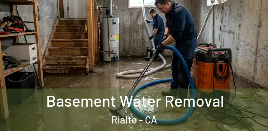 Basement Water Removal Rialto - CA