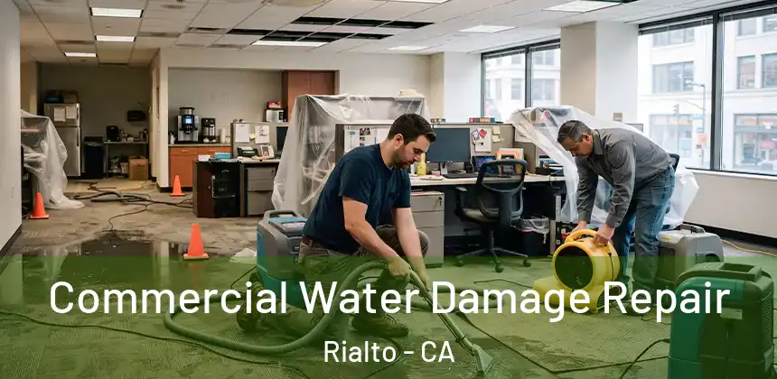 Commercial Water Damage Repair Rialto - CA