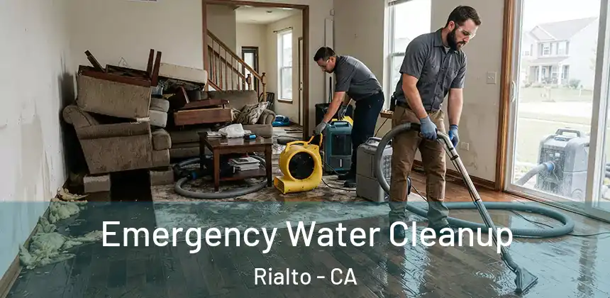 Emergency Water Cleanup Rialto - CA
