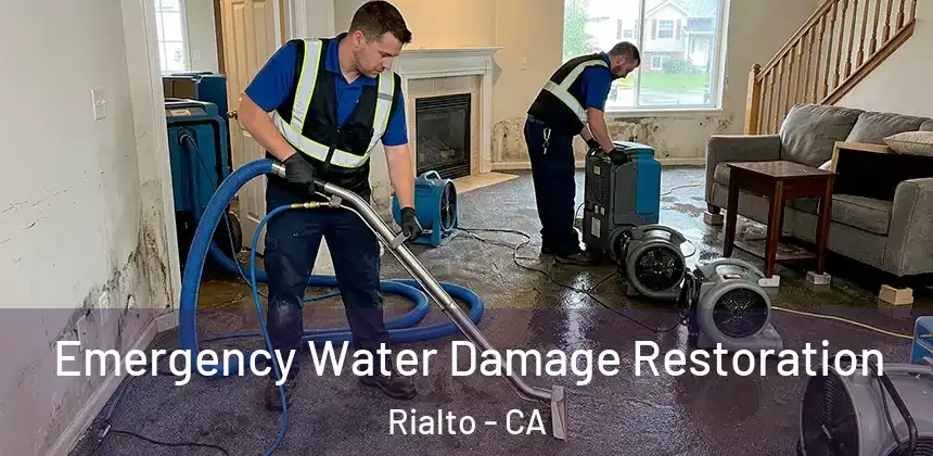 Emergency Water Damage Restoration Rialto - CA