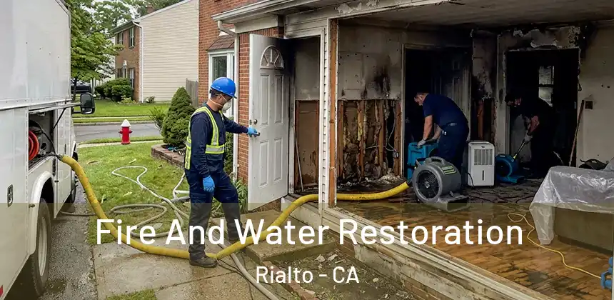 Fire And Water Restoration Rialto - CA