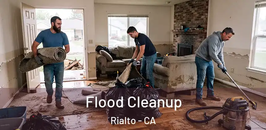 Flood Cleanup Rialto - CA