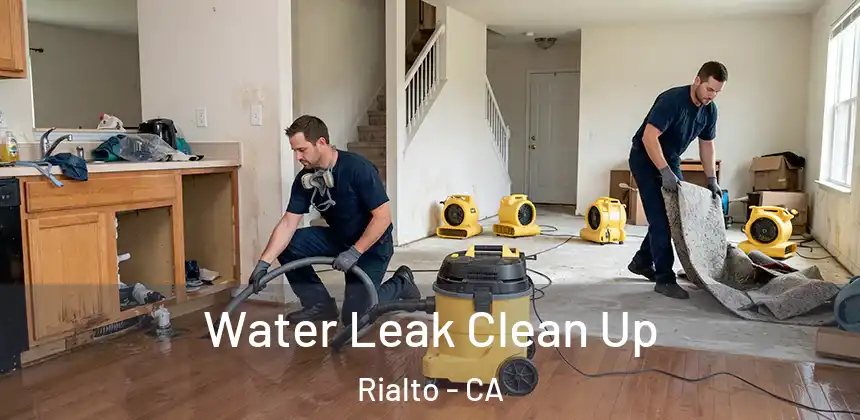 Water Leak Clean Up Rialto - CA