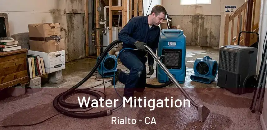 Water Mitigation Rialto - CA