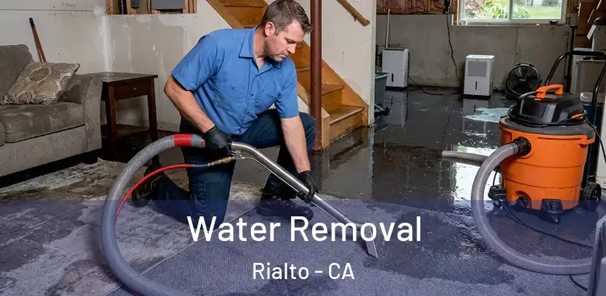 Water Removal Rialto - CA
